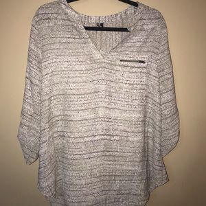 Cute 3/4 sleeve work top